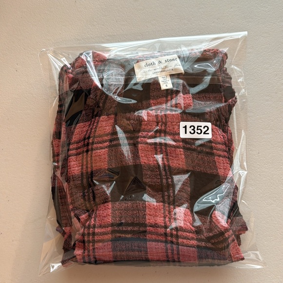 Anthropologie Cloth & Stone Daia Plaid Dress - Picture 16 of 16